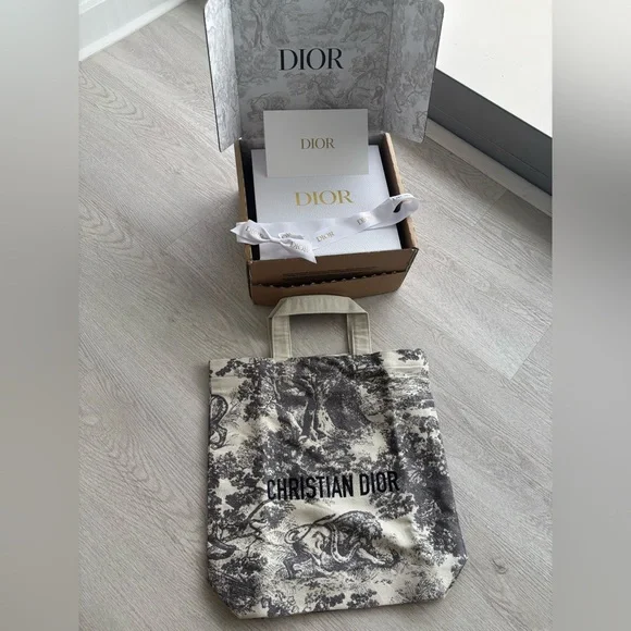 Dior Beauty Canvas Shopper Tote - Picture 2 of 7